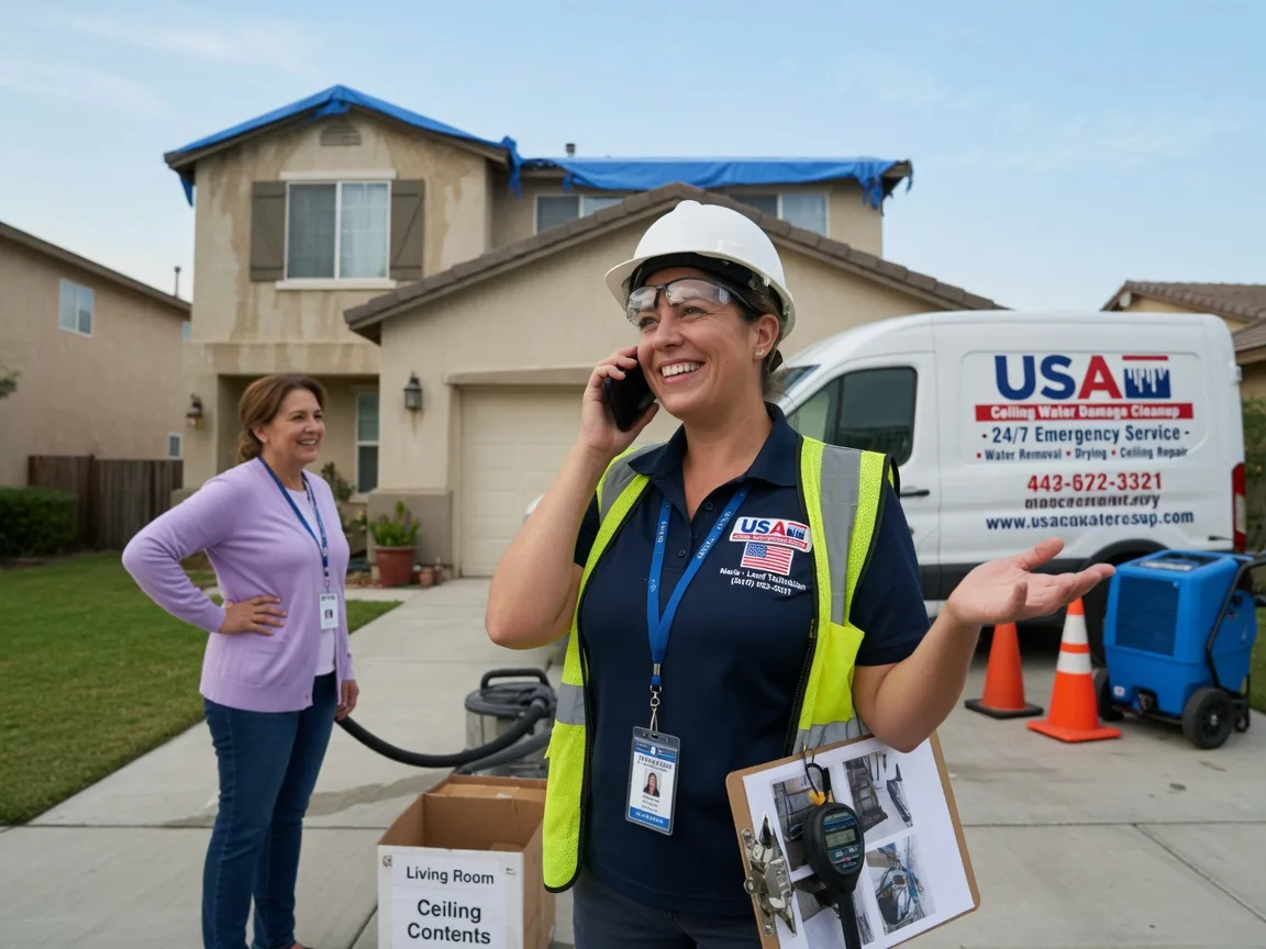 Ceiling Water Damage Restoration West Columbia, TX FAQs